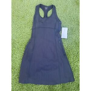 NEW Athleta Robe Levitate Dress Black Women Sz Small Tennis Hiking Golf